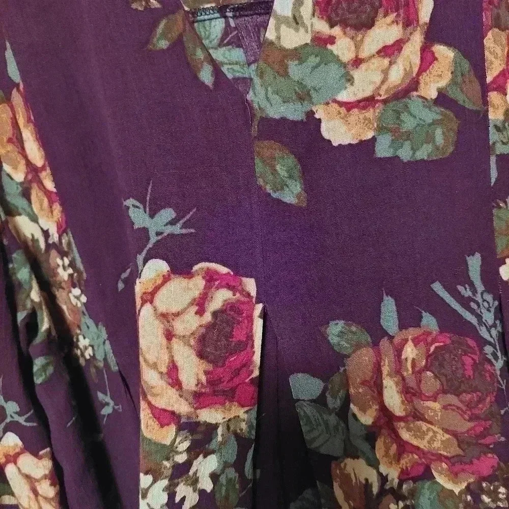 Altar'd State long sleeve Tunic dress with bell sleeves Size Medium - Picture 4 of 5